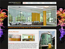 Tablet Screenshot of nicedayhotel.com